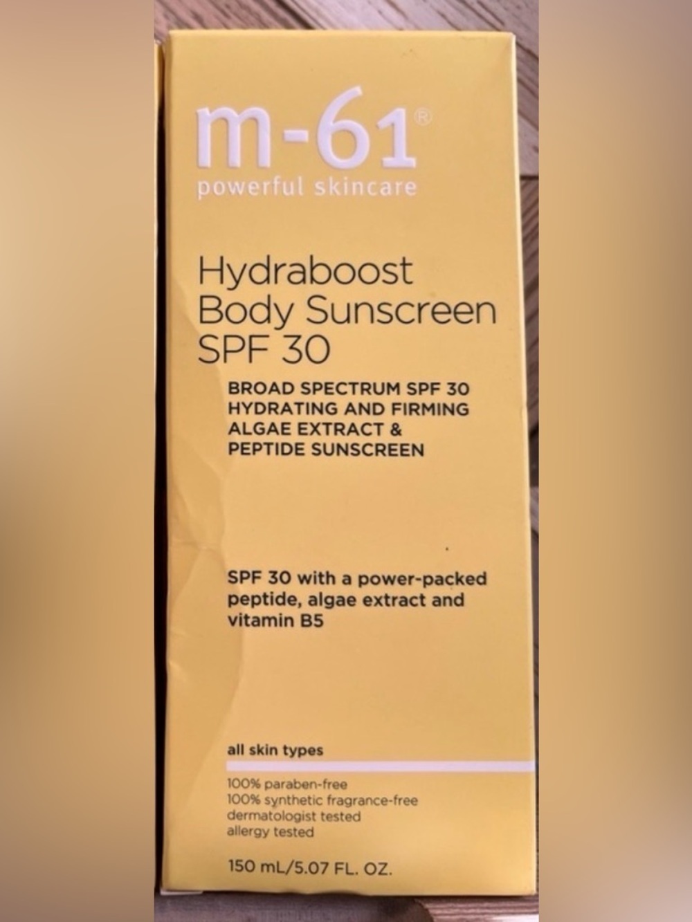 M-61 Hydraboost Body Sunscreen SPF 30
